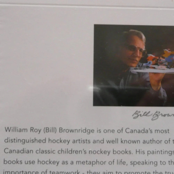 Hockey Greeting Cards Spirit of The  Game by Bill Brownridge - Picture 4 of 5
